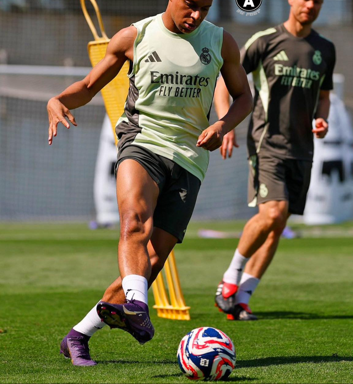 training mbappe