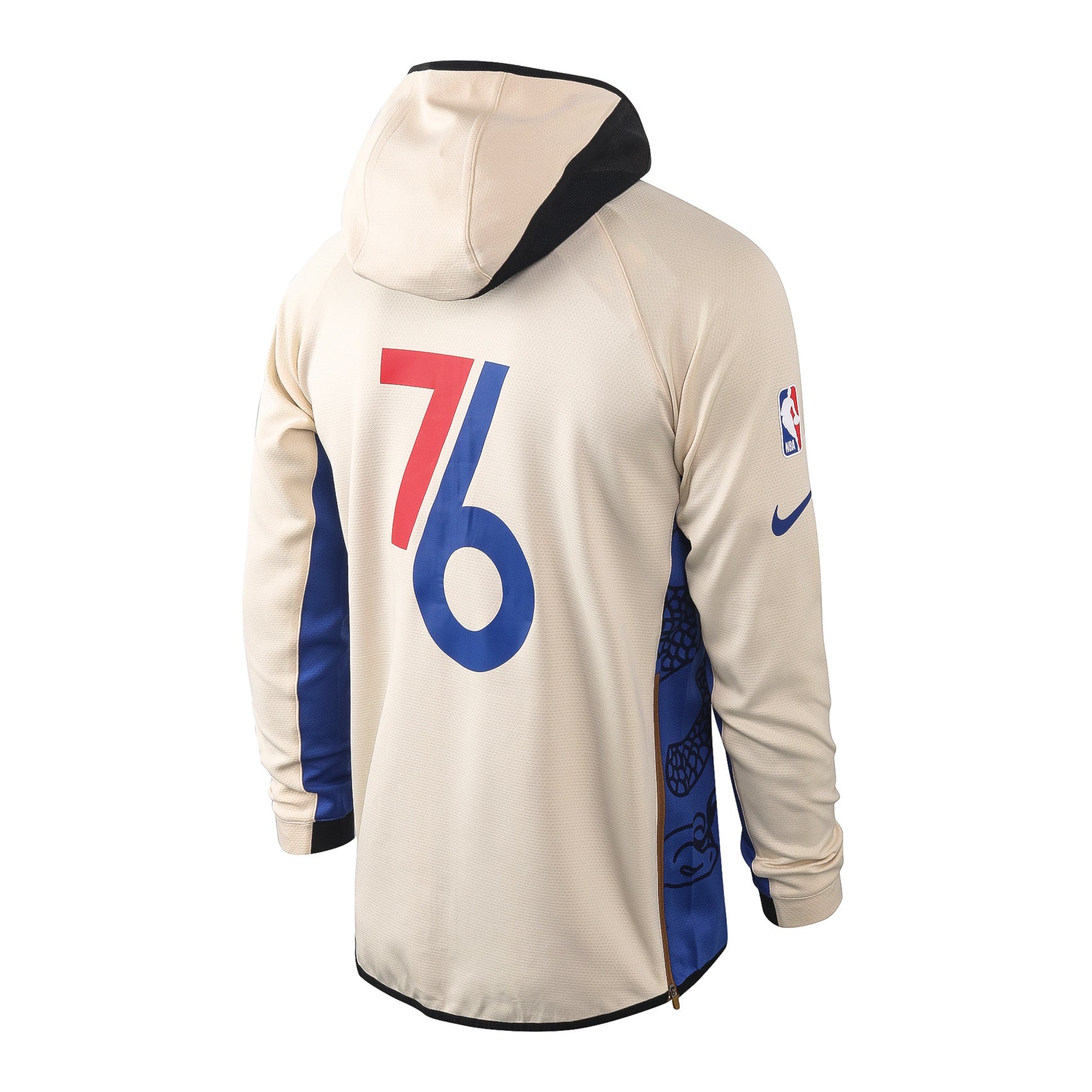 PHILADELPHIA 76ERS EARNED ÉDITION SHOWTIME FULL-ZIP