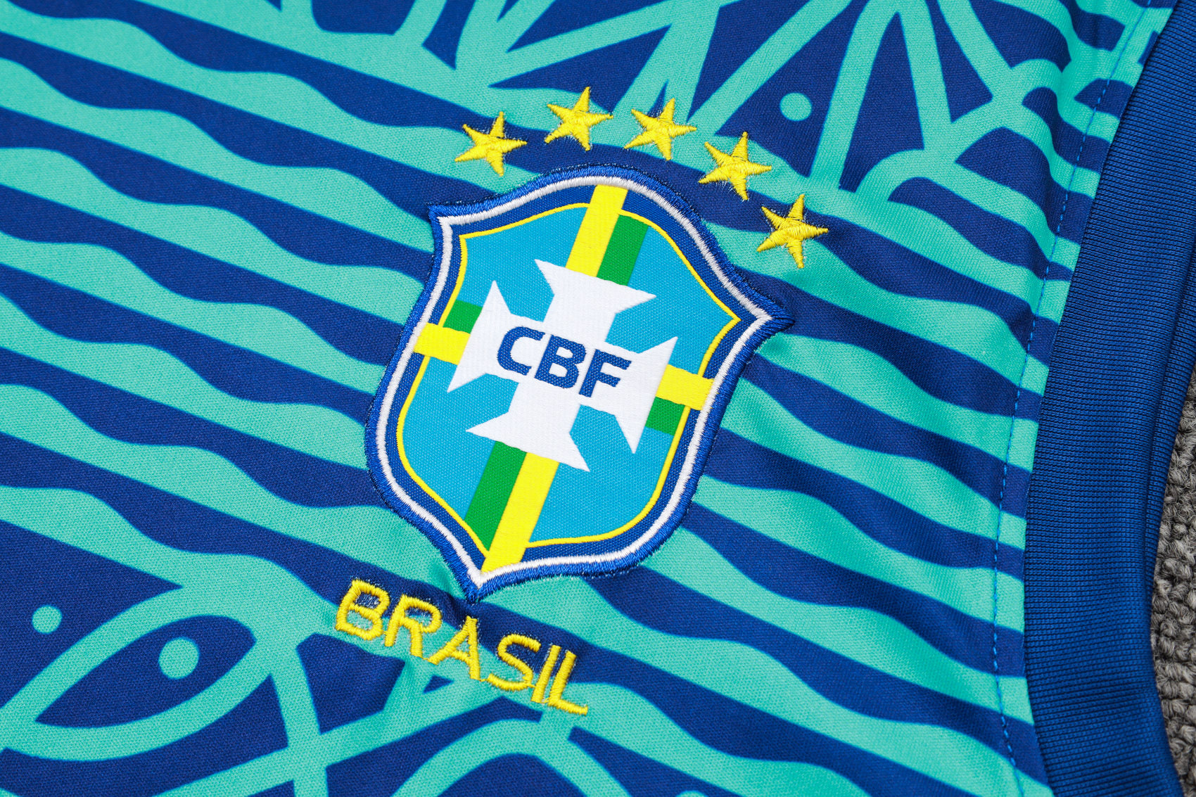 ENTRAÎNEMENT SANS MANCHES CBF BRASIL OFFICIEL