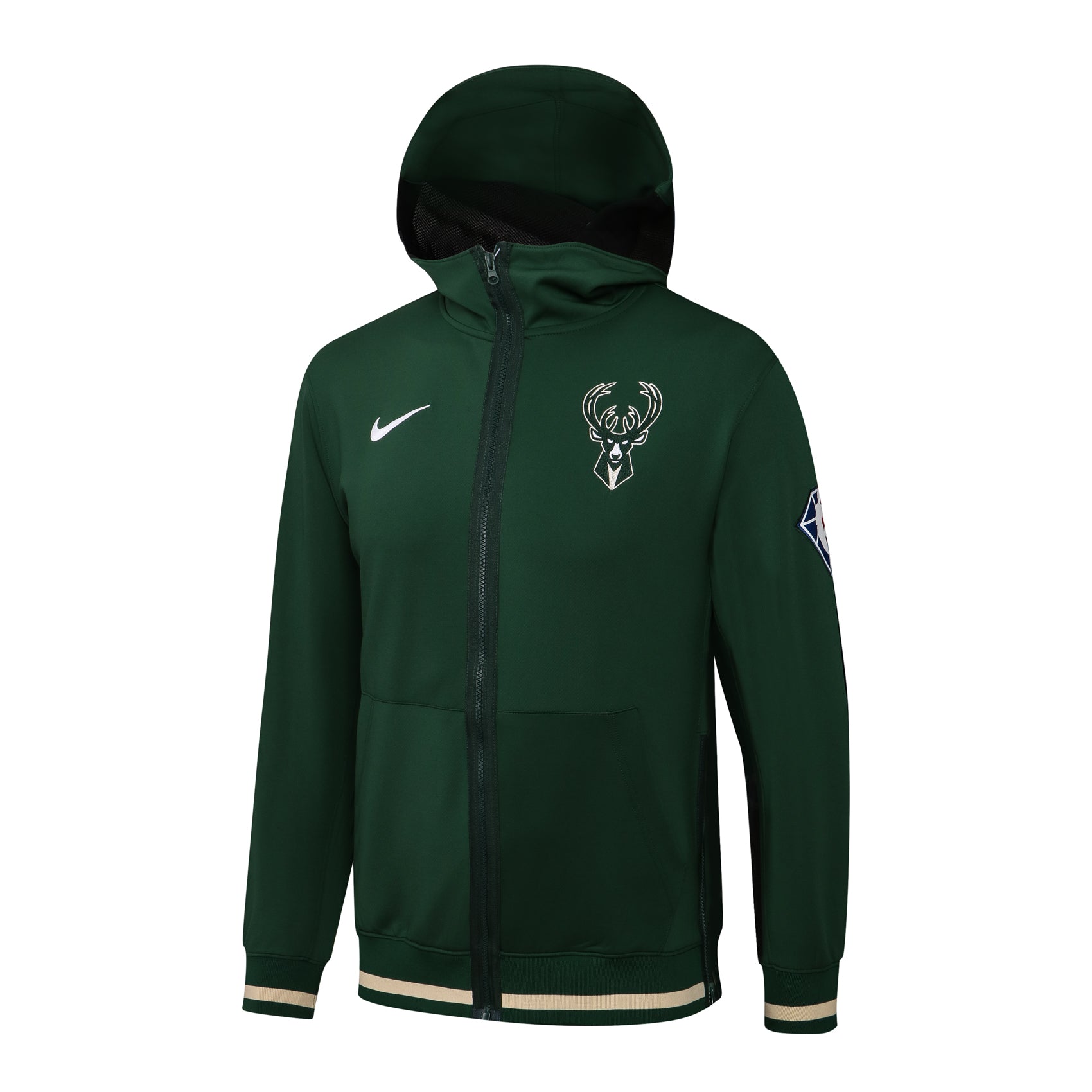 DRI-FIT MILWAUKEE BUCKS SHOWTIME FULL-ZIP